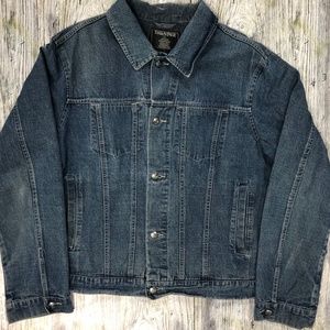 Thunder Size Large VINTAGE Oversized Jean Jacket